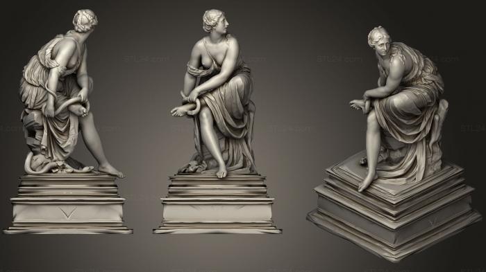 Статуи античные и исторические (Статуя 111, STKA_1562) 3D модель для ЧПУ станка